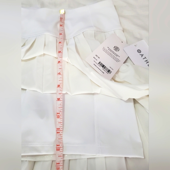 NWT Athleta XS TP (Tres Petite) Elevate Skort in White - Picture 12 of 14